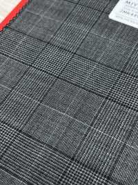 2MK4491 Textile MIYUKI ESSENTIALS ACTIVA COOLTEC Medium Gray Check Miyuki Woolen Mills Sub Photo