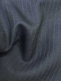 2ML4534 26SS Miyuki Textile MIYUKI Essentials TROPICS Navy Stripe Miyuki Woolen Mills Sub Photo