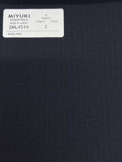 2ML4534 26SS MIYUKI Fabric Essentials TROPICS Navy Stripe