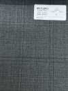 2ML4582 26SS Miyuki Fabric MIYUKI Essentials TROPICS Medium Gray Check
