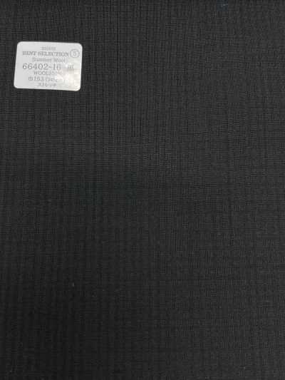 66402-16 26SS BEST SELECTION [Summer Wool] Summer Wool Black Solid