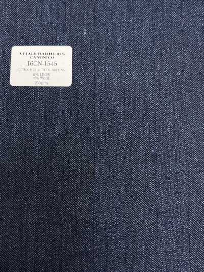 16CN1545 26SS VBC Vitale Barberis Canonico LINEN & 21 μ WOOL SUITING