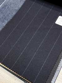 M02060-2 KUNISHIMA1850 Exclusive Line 【Superfine Worsted】Navy Chalk Stripe[Textile] Kunishima Co., Ltd. Sub Photo