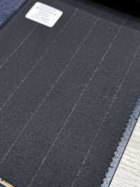 M02060-4 KUNISHIMA1850 Exclusive Line 【Superfine Worsted】Gray Chalk Stripe[Textile] Kunishima Co., Ltd. Sub Photo
