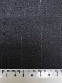 M02060-4 KUNISHIMA1850 Exclusive Line 【Superfine Worsted】Gray Chalk Stripe[Textile] Kunishima Co., Ltd. Sub Photo