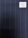 M02061-2 KUNISHIMA1850 Exclusive Line [Superfine Worsted] Navy Chalk Stripe