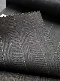 M02062-4 KUNISHIMA1850 Exclusive Line 【Superfine Worsted】Navy Herringbone[Textile] Kunishima Co., Ltd. Sub Photo