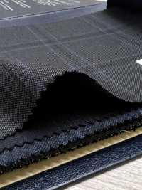 M02063-5 KUNISHIMA1850 Exclusive Line 【Superfine Worsted】Gray Check[Textile] Kunishima Co., Ltd. Sub Photo
