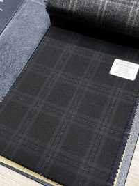 M02066-4 KUNISHIMA1850 Exclusive Line 【Superfine Worsted】Gray Heather Check[Textile] Kunishima Co., Ltd. Sub Photo