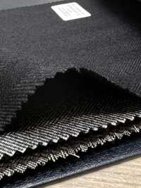 M02047-2 KUNISHIMA1850 Exclusive Line 【SOMO CASHMERE 100%】 Navy Herringbone[Textile] Kunishima Co., Ltd. Sub Photo