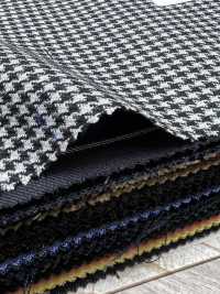 PR6511-WT Standard Japanese-made Premium Super120's Stretch Houndstooth Gray[Textile] Additional Images