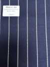 PR6521-NV Standard Japanese Premium Super120's Stretch Stripe Navy