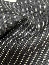 MH6521-NV Standard Japanese Wool-Mohair Worsted (Tonic-Style) Stripe Navy[Textile] Additional Images