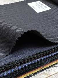 PR5521-DN Standard Japanese-made Premium Super120's Stretch Plain Dark Navy Blue[Textile] HOSOI SYOJI Additional Images