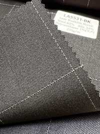 LA5531-BK Classic Made In Japan Silk Lame Wool Stretch Check Black[Textile] HOSOI SYOJI Additional Images