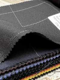 LA5531-BK Classic Made In Japan Silk Lame Wool Stretch Check Black[Textile] HOSOI SYOJI Additional Images