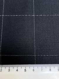 LA5531-GR Classic Made In Japan Silk Lame Wool Stretch Check Green[Textile] HOSOI SYOJI Additional Images