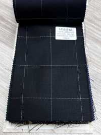 LA5531-GR Classic Made In Japan Silk Lame Wool Stretch Check Green[Textile] HOSOI SYOJI Additional Images