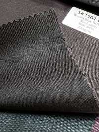 SK3501-BR Standard Japanese-Made Silk Wool Stretch, Brown[Textile] Additional Images