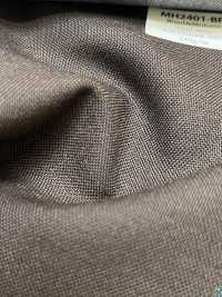 MH2401-BR Classic Japanese-made Wool Mohair Worsted (Tonic Style) Brown[Textile] Additional Images