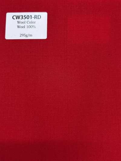 CW3501-RD Standard Japanese-made Wool Color Collection Red