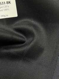OT3531-BK Standard Japanese-made Super120's W100 Black[Textile] HOSOI SYOJI Additional Images