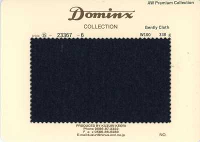 23367-6 Classic GentlyCloth 100% Wool DOMINX (Dominkusu) Premium Collection Navy