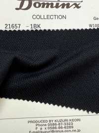21657-1BK Classic Gently Cloth Wool 100% DOMINX (Dominx) Premium Collection Black[Textile] Kuzuri Woolen Fabric (DOMINX) Additional Images