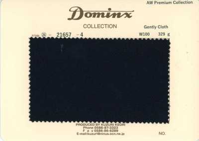 21657-4 Standard Gently Cloth Wool 100% DOMINX Premium Collection Black