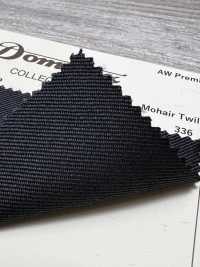 23337-2 Standard Mohair Twill DOMINX Premium Collection Charcoal[Textile] Kuzuri Woolen Fabric (DOMINX) Additional Images