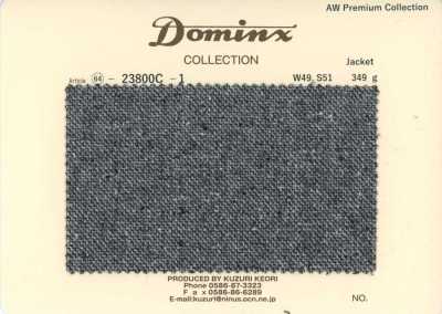 23800C-1 Standard Jacket 100% Wool DOMINX Premium Collection Gray