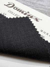 23280-12 Standard Pant Collection Horizontal Stretch 100% Wool DOMINX Premium Collection Charcoal Gray[Textile] Kuzuri Woolen Fabric (DOMINX) Additional Images