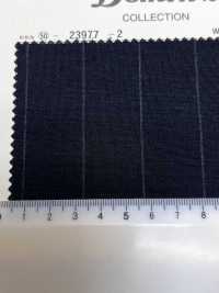 23977-2 Standard Kid Mohair DOMINX Premium Collection Wide Stripe Charcoal[Textile] Kuzuri Woolen Fabric (DOMINX) Additional Images