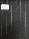 69582-41 26AW HERDREX [Tasmanian Flannel] Silk And Wool Charcoal Stripe