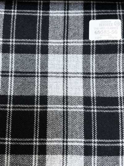 69585-56 26AW HERDREX [THE MILL CLASSICS] Mill Classics Check Gray