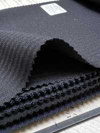 69414-21 26AW BESTSELECTION [AIRCORES] Aircores Dark Navy Shadow Stripe[Textile] Kunishima Co., Ltd. Additional Images