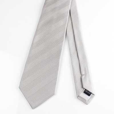 [Outlet] Made-in-Japan Formal Necktie, Herringbone