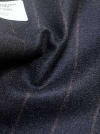 56CN5201 CANONICO (Canonico) ORIGINAL WOOLLEN FLANNEL Dark Navy/Red Stripe[Textile] CANONICO Additional Images