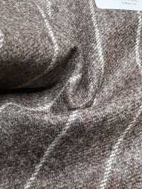 56CN5202 CANONICO ORIGINAL WOOLLEN FLANNEL Brown/Beige Stripe[Textile] CANONICO Additional Images