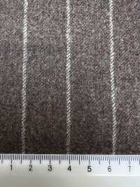56CN5202 CANONICO ORIGINAL WOOLLEN FLANNEL Brown/Beige Stripe[Textile] CANONICO Additional Images