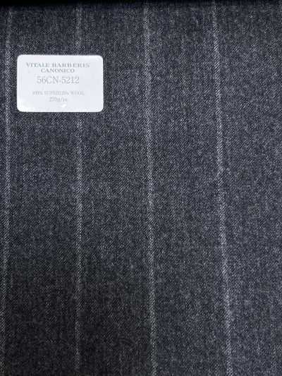 56CN5212 CANONICO (Canonic) FLANNEL CLASSICS Gray Stripe