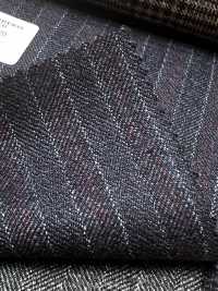 56CN5229 CANONICO 21 MOULINE SAXONY Navy Blue/Red Stripe[Textile] CANONICO Additional Images