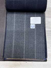 56CN5235 CANONICO RWS TRADITIONAL WORSTED 21 Gray Stripe[Textile] CANONICO Additional Images