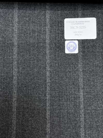CANONICO RWS TRADITIONAL WORSTED 21 Gray Stripe
