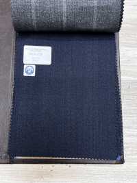 56CN5236 CANONICO (Canonico) RWS Traditional Worsted 21 Navy Blue Shadow Stripe[Textile] CANONICO Additional Images