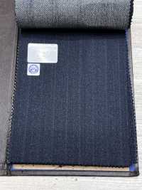 56CN5238 CANONICO RWS TRADITIONAL WORSTED 21 Dark Navy Stripe[Textile] CANONICO Additional Images