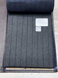 56CN5239 CANONICO RWS Traditional Worsted 21 Gray/Brown Stripe[Textile] CANONICO Additional Images