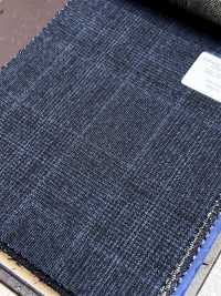56CN5245 CANONICO Milled Tropical Navy Blue Glen Check[Textile] CANONICO Additional Images