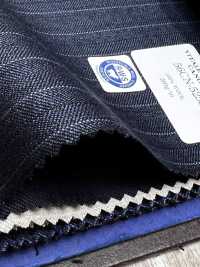 56CN5255 CANONICO RWS 21 PRUNELLE Navy Blue Stripe[Textile] CANONICO Additional Images