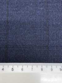 56CN5260 CANONICO (Canonico) PERENNIAL-CLASSICS Navy Blue Windowpane[Textile] CANONICO Additional Images